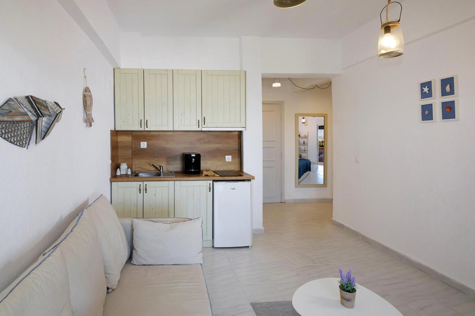 Apartament Nikiti Seafront Blue Zewnętrze zdjęcie