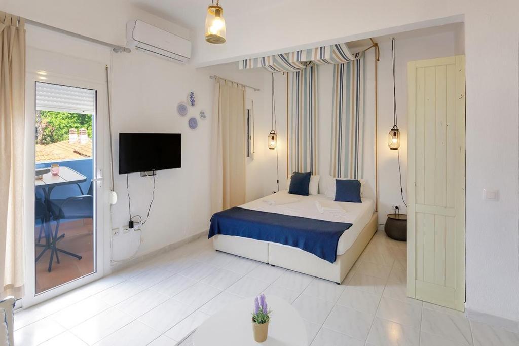 Apartament Nikiti Seafront Blue Zewnętrze zdjęcie