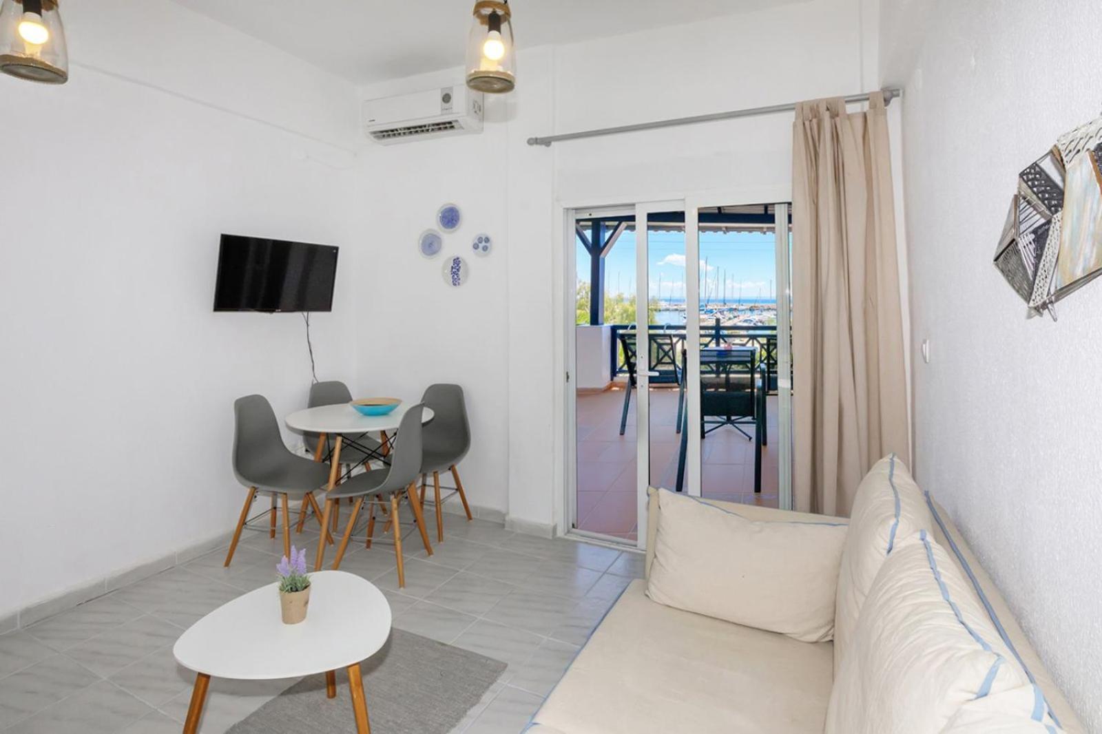 Apartament Nikiti Seafront Blue Zewnętrze zdjęcie